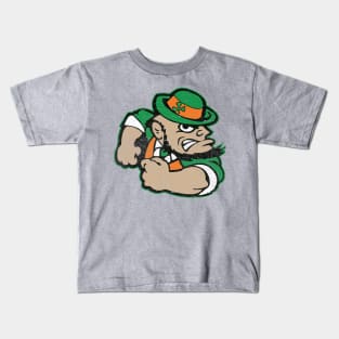 Vintage Fighting Leprechaun Kids T-Shirt